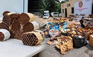 RD desarticula red de comercio ilícito de puros y alcohol valorada en más de 40 millones de pesos