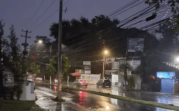 Vaguada provocará aguaceros intensos este martes en gran parte del país; COE eleva alertas