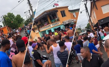 Jóvenes desafían la alerta del COE con "teteo" bajo la lluvia mientras 30 comunidades quedan aisladas