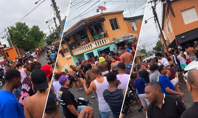 Jóvenes desafían la alerta del COE con "teteo" bajo la lluvia mientras 30 comunidades quedan aisladas