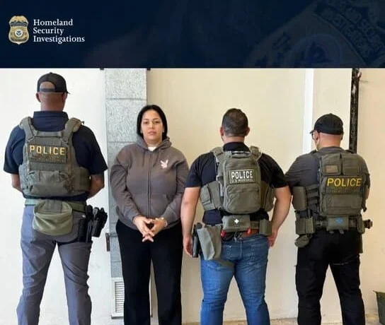 HSI arresta en Puerto Rico a dominicana requerida por asesinato e Interpol