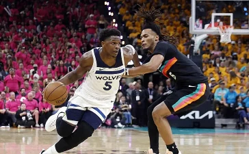 Anthony Edwards fuera hasta dos meses: cirugía de rodilla sacude a los Timberwolves y a la NBA