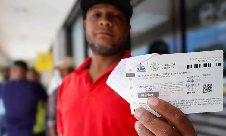 DGII sube el marbete: primer incremento nominal en años eleva tarifas a RD$2,000 y RD$4,000