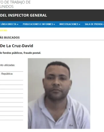 EE.UU. incluye a dominicano en lista de los más buscados por fraude millonario en ayudas pandémicas