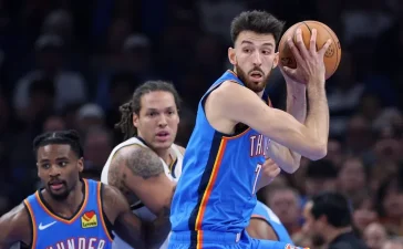 Oklahoma City Thunder en crisis: Holmgren fuera dos meses y tres bajas simultáneas