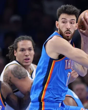 Oklahoma City Thunder en crisis: Holmgren fuera dos meses y tres bajas simultáneas
